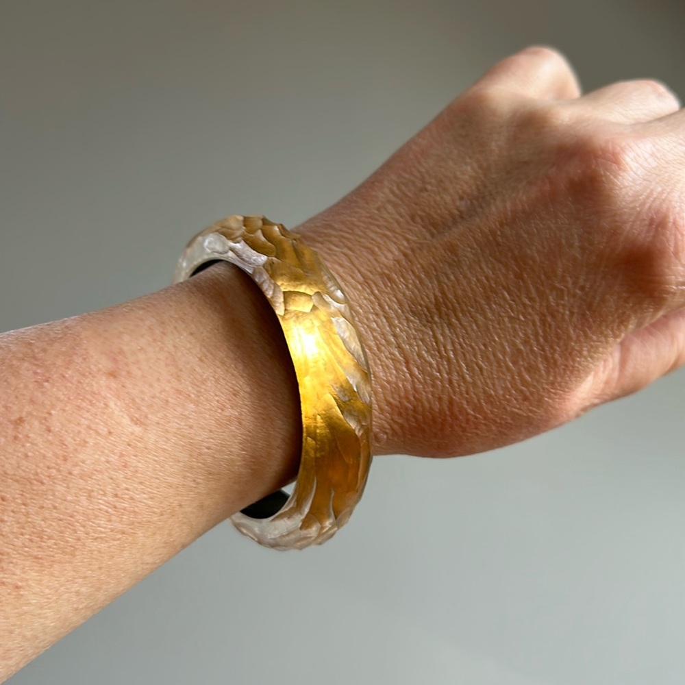 Alexis Bittar Deeply Carved Bracelet